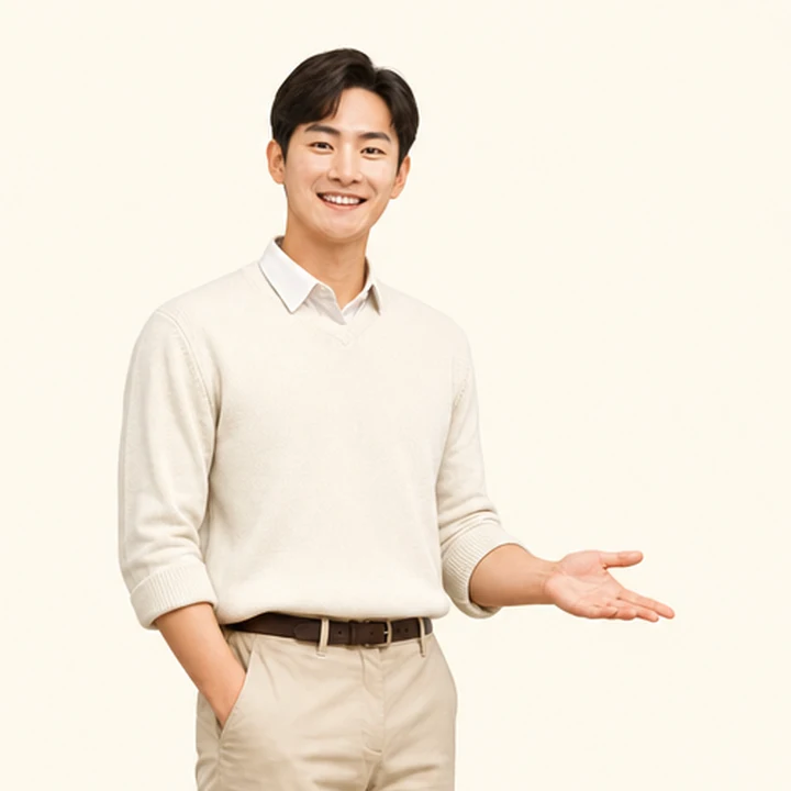 신용불량 레이 장기렌트카 상담 신청을 안내하는 담당자